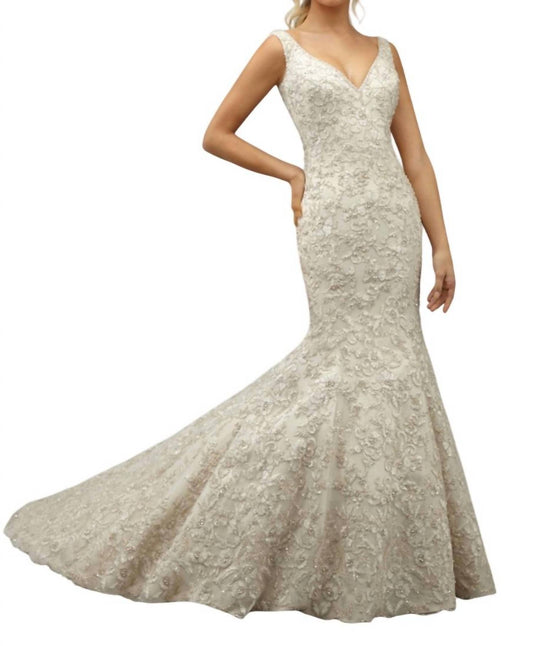 Angelina Faccenda - Trump All Over Bead Dress