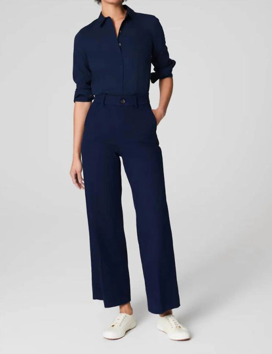 Spanx - Stretch Twill Cropped Wide Leg Pant