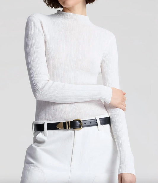 A.L.C. - Hugh Fine Cotton Knit Top