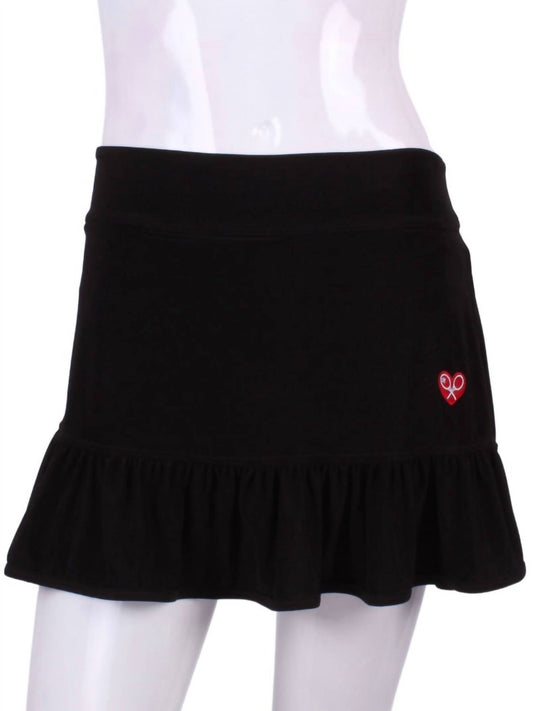 Love Love Tennis - Women's Ruffle Skirt