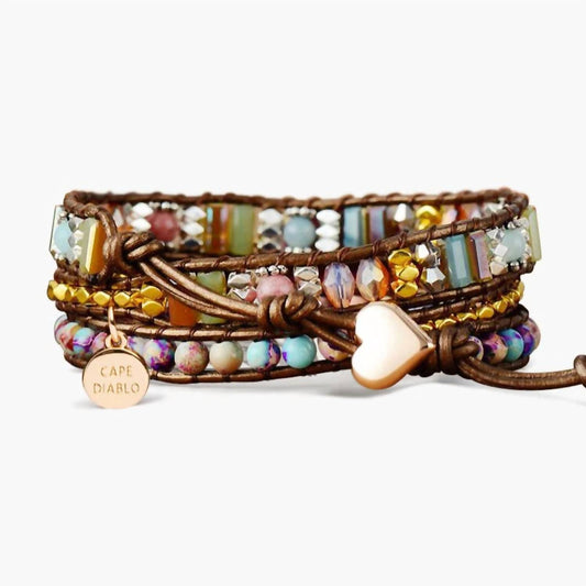 Cape Diablo - Women's Imperial Heart Protection Wrap Bracelet