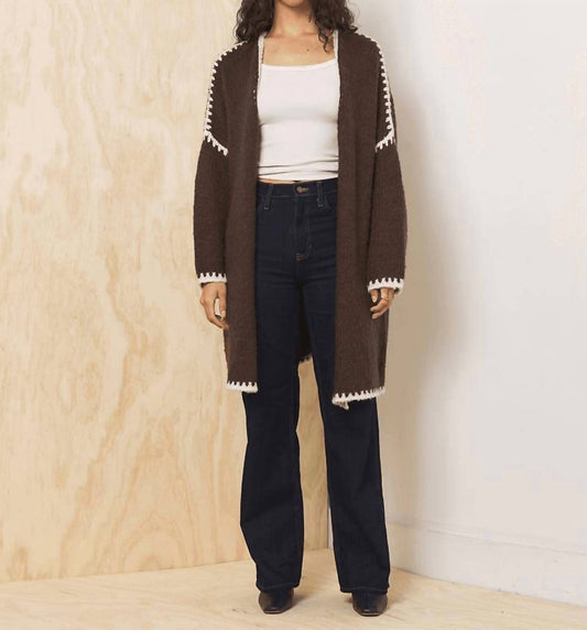 Vintage Havana - Game Day Open Front Cardigan