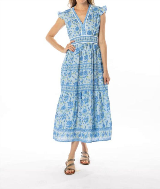 Bindu - Celine Peony Floral Maxi Dress