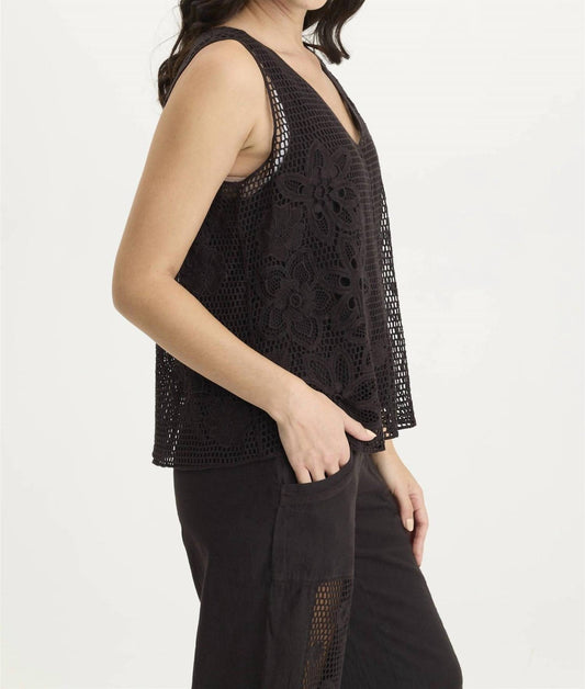 Xcvi - Chariss Crochet Tank