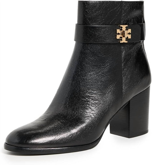 Tory Burch - Women T Lock Heeled Ankle Boot