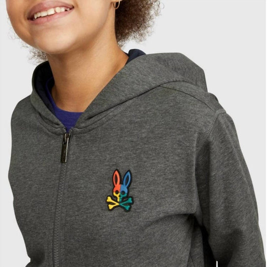 Psycho Bunny - Kid's Warwick Color Block Logo Hoodie