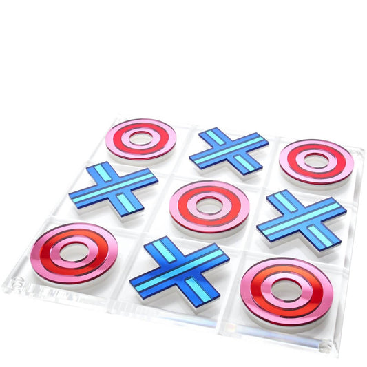 Tara Wilson Designs - Mirror Stripe Tic Tac Toe Game Board