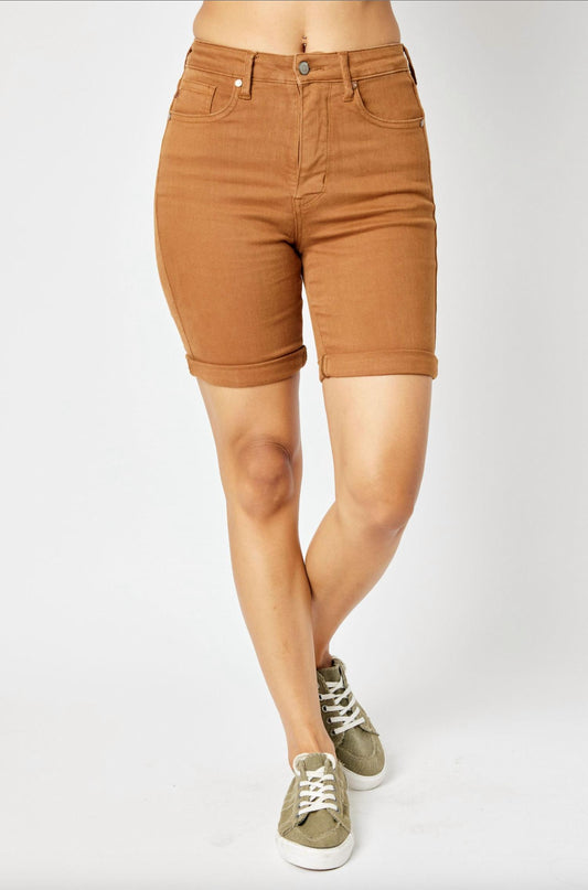 Judy Blue - Tummy Control Bermuda Shorts