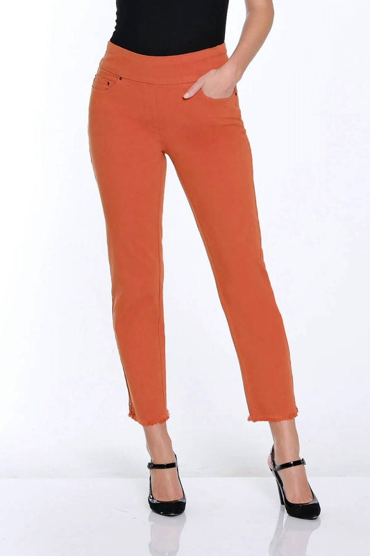 Multiples - Fringe Hem Ankle Pant