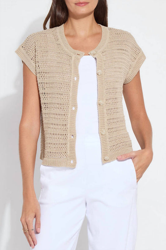 Lysse - Brisa Mesh Sleeveless Cardigan