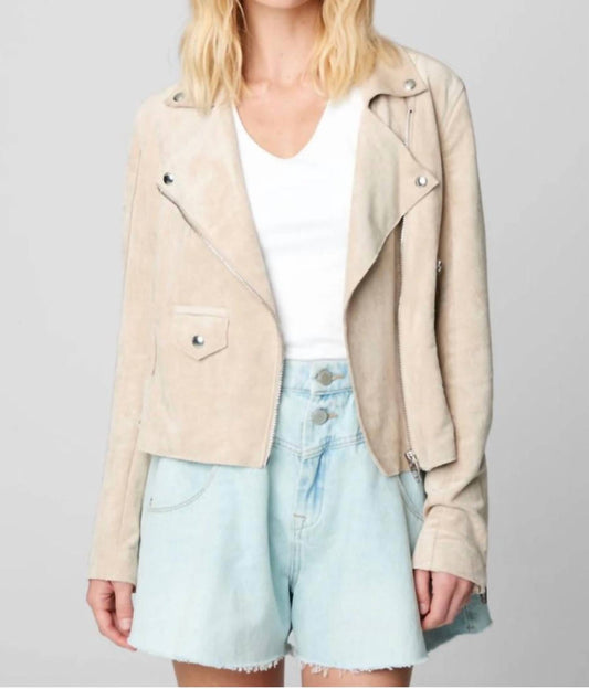 Blanknyc - Faux Suede Moto Jacket