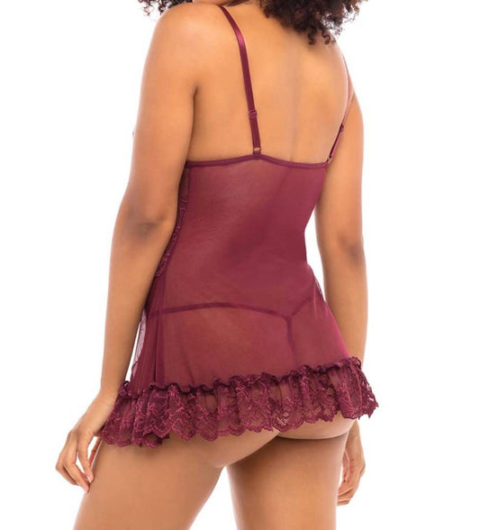 Oh La La Cheri - Valentine Soft Cup Babydoll