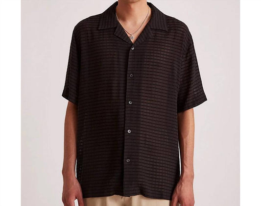 Saturdays Nyc - Canty Sheer Check Short Sleeve Shirt