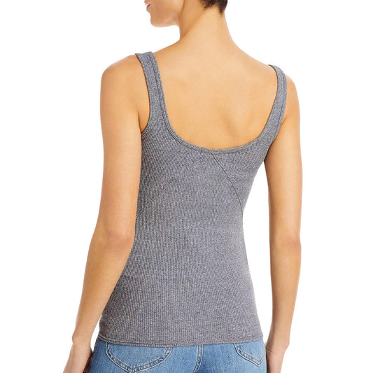Rag & Bone - Essential Rib Scoop Neck Tank