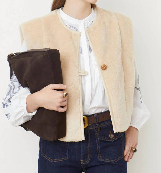 Suncoo - Diego Faux Fur Vest