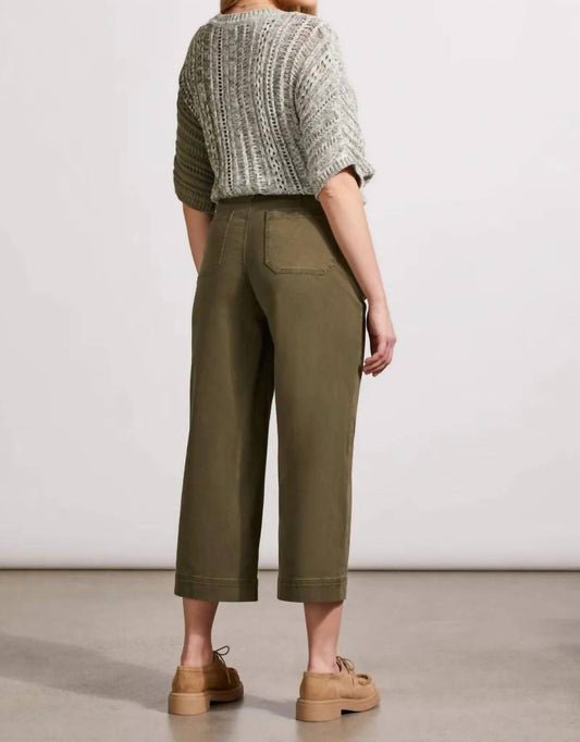 Tribal - Audrey Hugging Wide Crop Jean