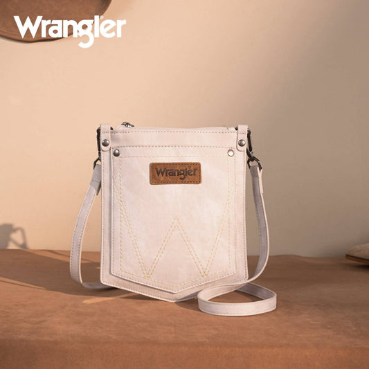 Wrangler - W Stitch Water Repellent Denim Pocket Crossbody Bag