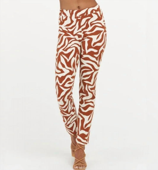 Spanx - On The Go Zebra Print Pant