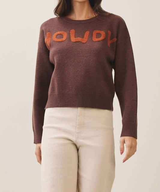 Able - Howdy Crew Neck Sweater