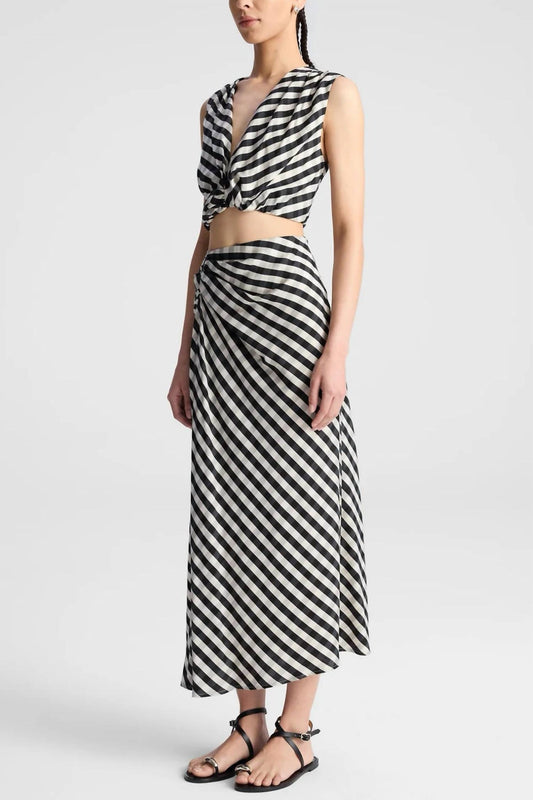 A.L.C. - Jean Maxi Skirt