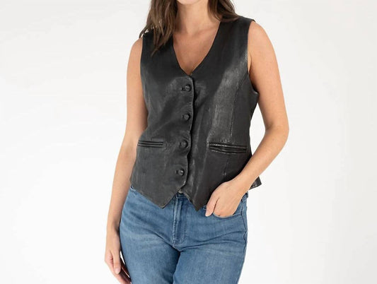 Mauritius - Kiralee RF Leather Vest