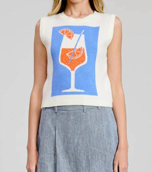 Mint - Summer Spritz Sweater Vest