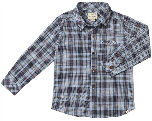 Me & Henry - Boy's Atwood Woven Long Sleeve Woven Shirt