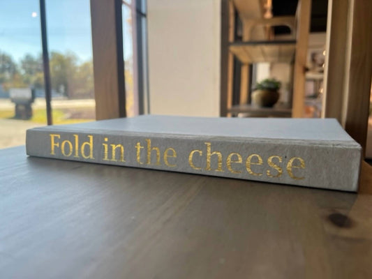 Mickler & Co. - "fold In The Cheese" Decorative Book