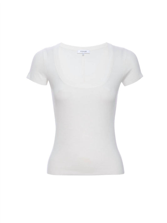 Frame - Women's Rib Baby Top