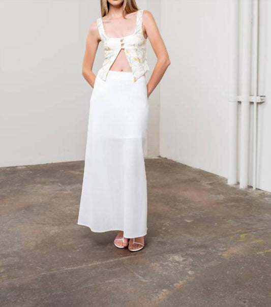 Moon River - Sadie Floral Print Vest Top