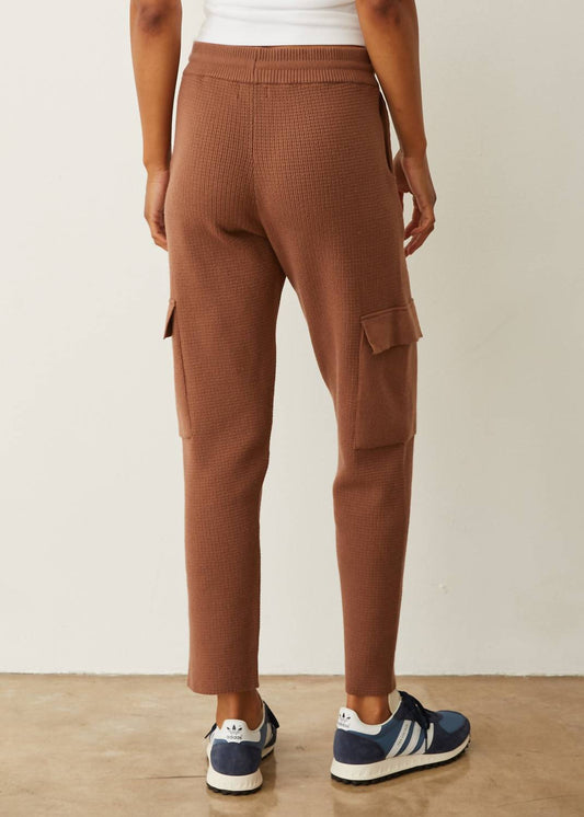 Monrow - Soft Knit Waffle Cargo Jogger