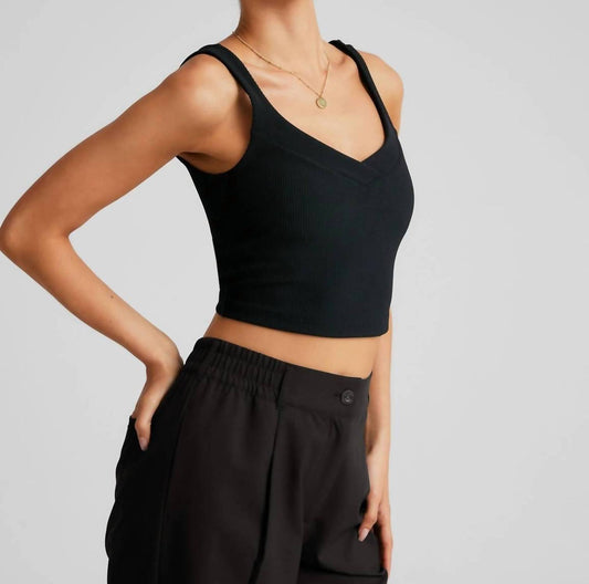 Beyond Yoga - Impulse Ribbed Cropped Tank Top