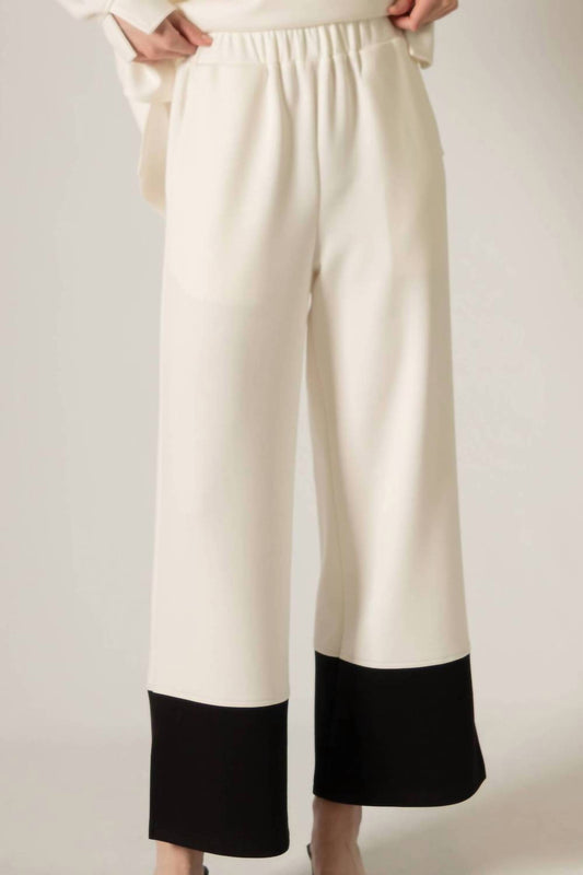 Before You - Colorblock Wide Leg Pants