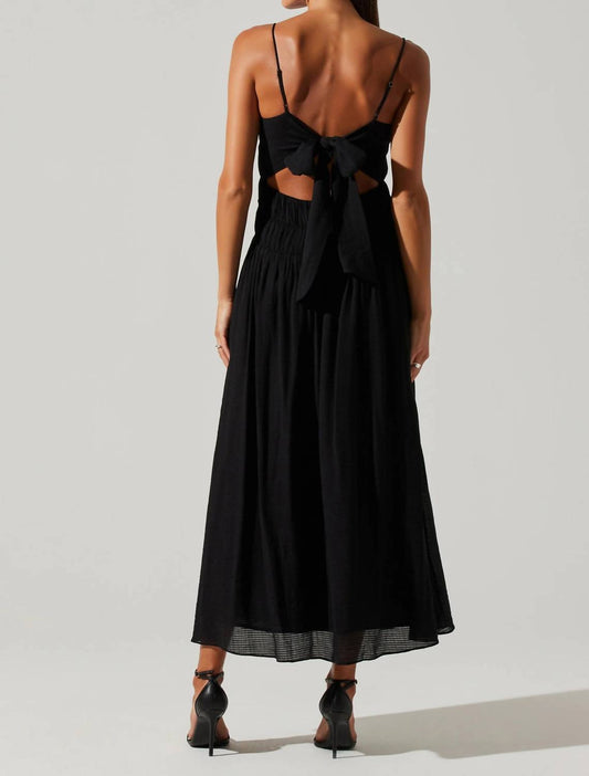 Astr - Andrina Smocked Midi Dress