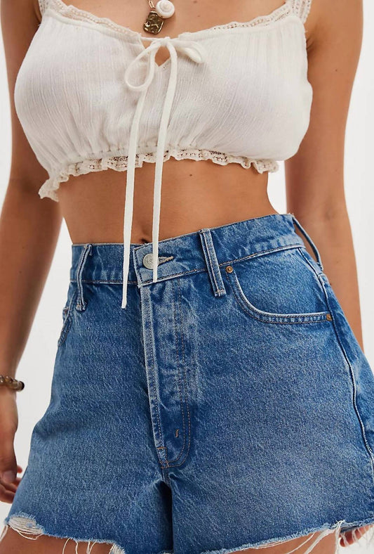 Mother - The Main Course Short Fray Jean