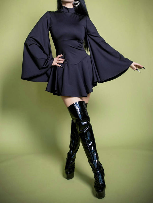 Sugarpuss Clothing - Dark Rebel Space Princess Mini Dress