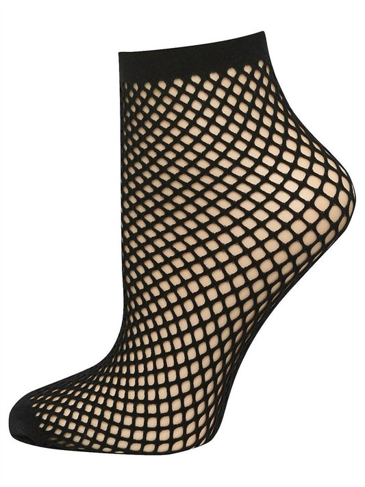 Pretty Polly - Women's Ropenet Ankle High Sock