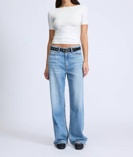 Rag & Bone - Women's Luca Shirred Short Sleeve Top