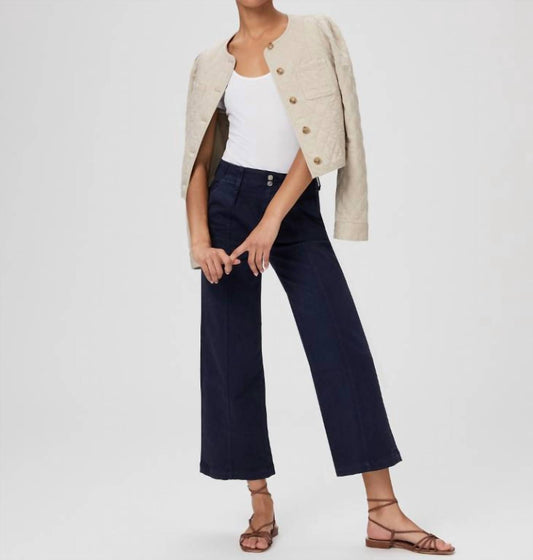 Paige - BROOKLYN VINTAGE CROP WIDE LEG TROUSER