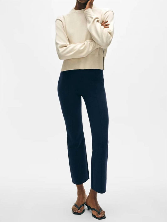White + Warren - Superfine Organic Cotton Kick Flare Pants