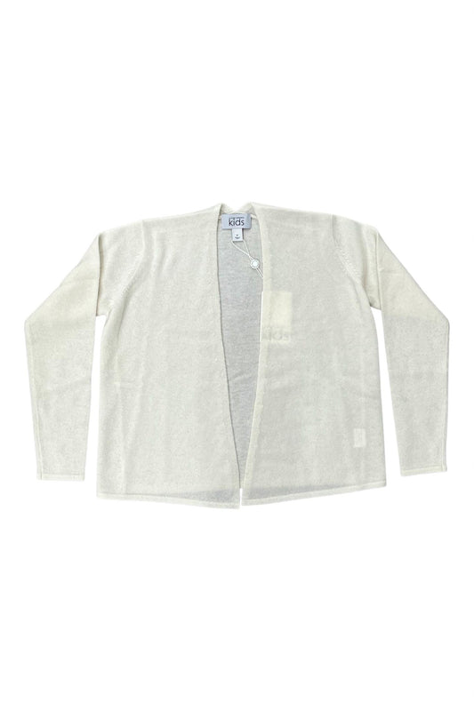 Autumn Cashmere - Girls Open Front Shrug Cardigan
