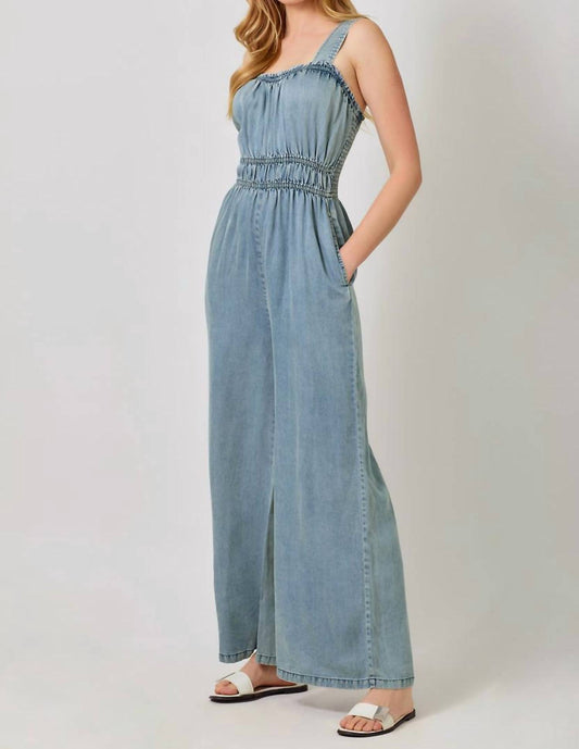 Mystree - Washed Tencel Jumpsuit