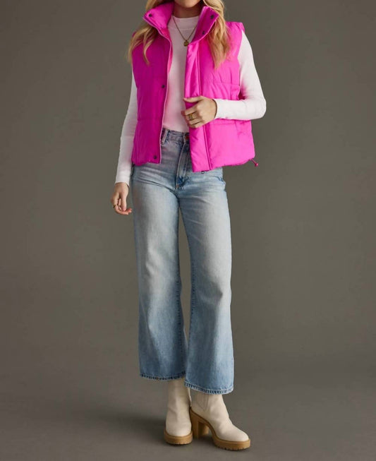 Panache Apparel - Stand-collar Puffer Vest