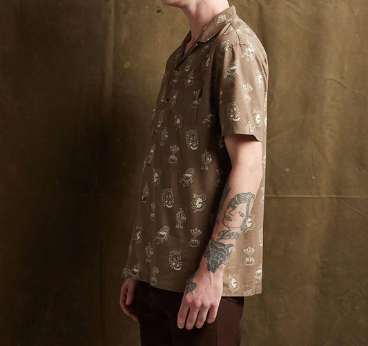 Pyknic - Desert Donuts Casual Button Up Shirt