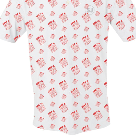 Swingjuice - Men's Golf & Pizza Polo