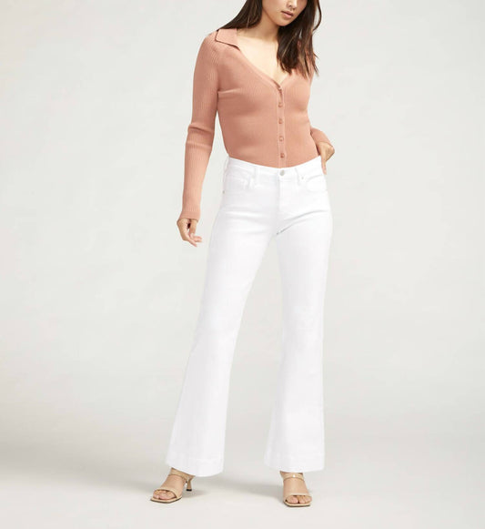 Jag - Kait Mid Rise Flare Leg Jeans