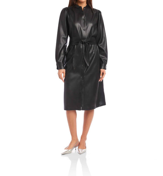 Fifteen Twenty - Jennifer Faux Leather Dress
