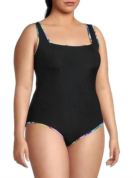Johnny Was - WOMEN'S SQUARE NECK ONE PIECE PLUS