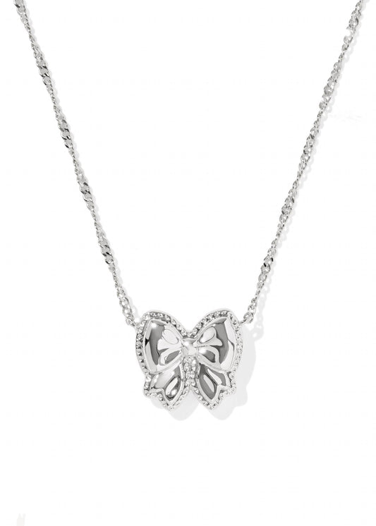 Kendra Scott - Women's Haley Bow Short Pendant Necklace