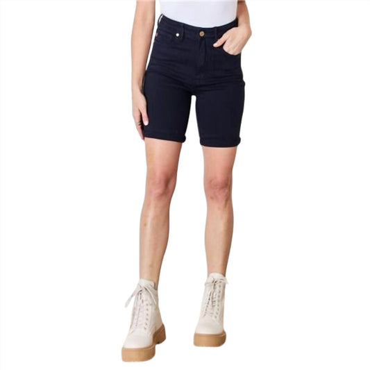 Judy Blue - High Waist Tummy Control Bermuda Shorts